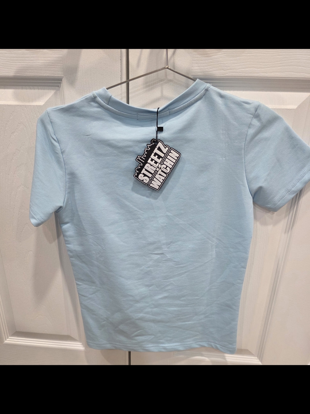 Light Blue Kids Short Sleeve Tee